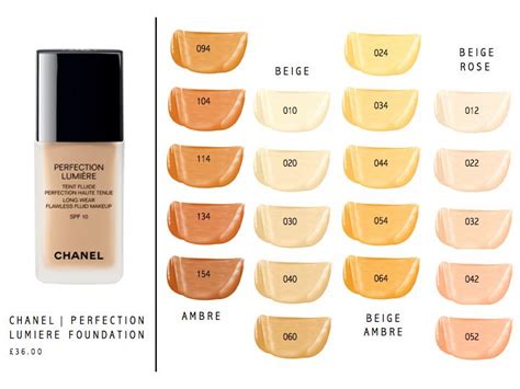 where to buy chanel lumiere foundation|chanel foundation comparison chart.